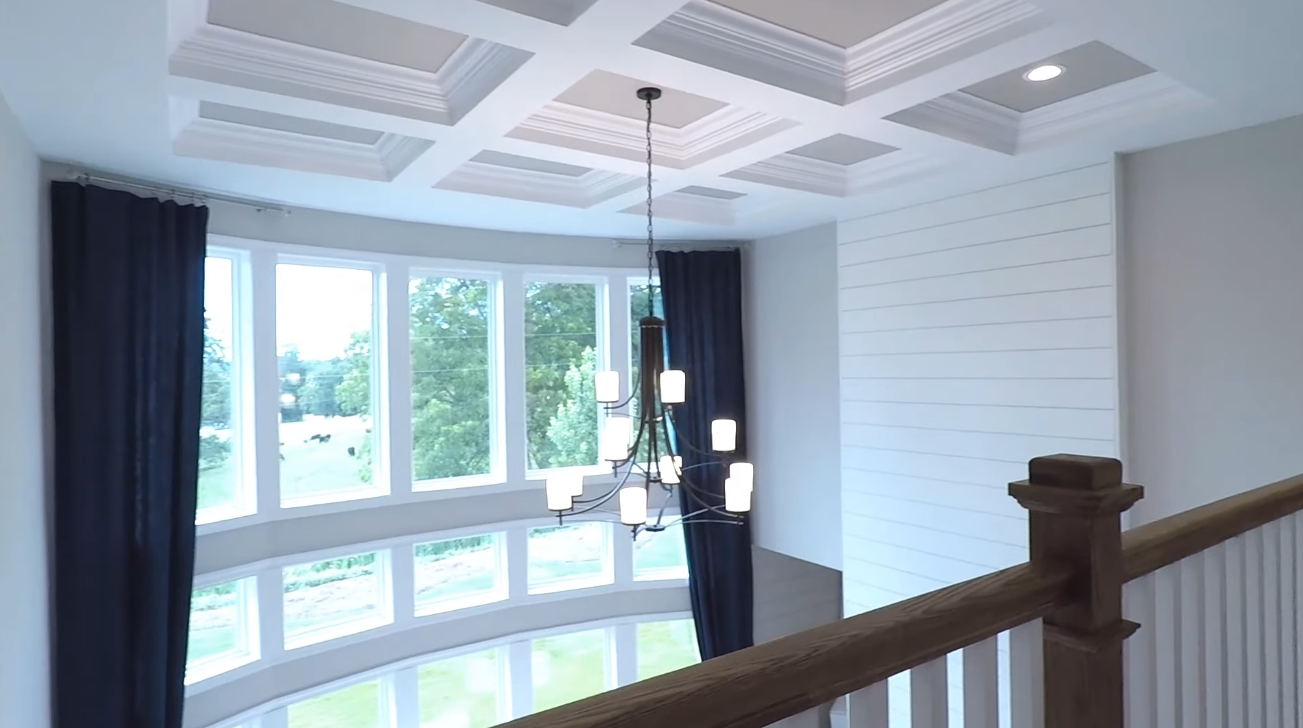 Interior Design Tour vs. INSIDE TOLL BROTHERS DECORATED 5 BDRM MODEL HOME N. OF ATLANTA - BP $414,900