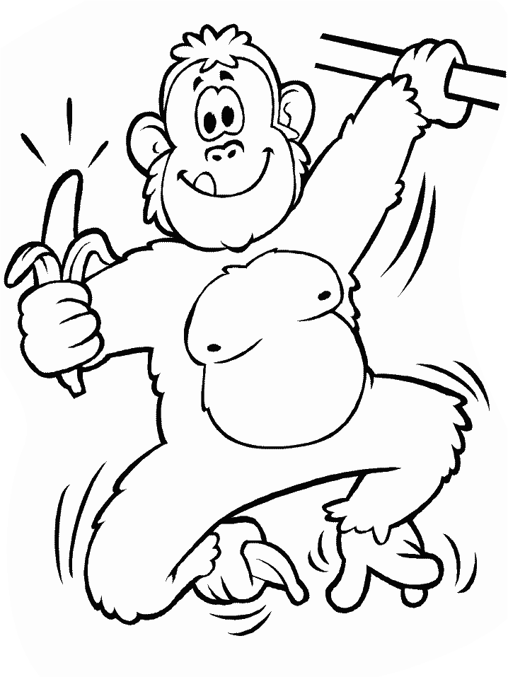 baboon coloring pages - photo #39