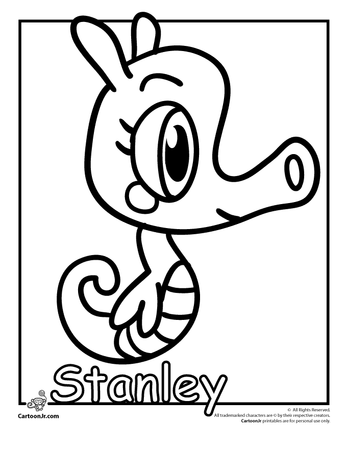 Moshi Monster Colouring Pages Moshi monster coloring pages Coloring Pages