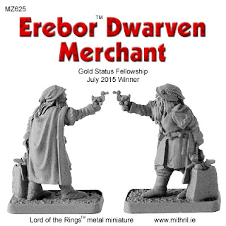 Erebor Dwarven Merchant with toys.