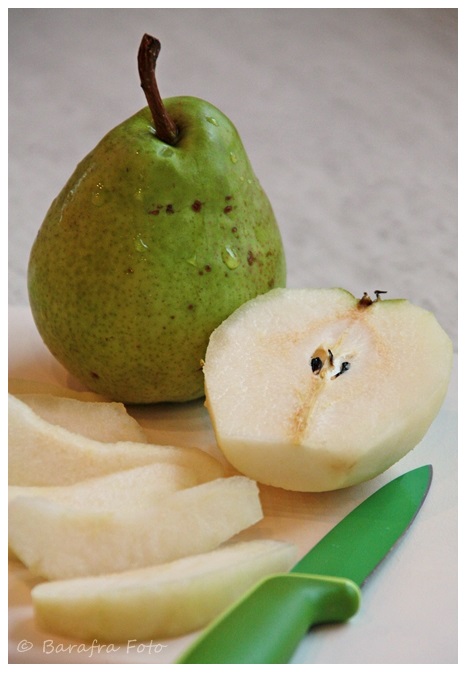 Barafras Kochlöffel: Birnen-Schokoladen-Tarte mit Kardamom