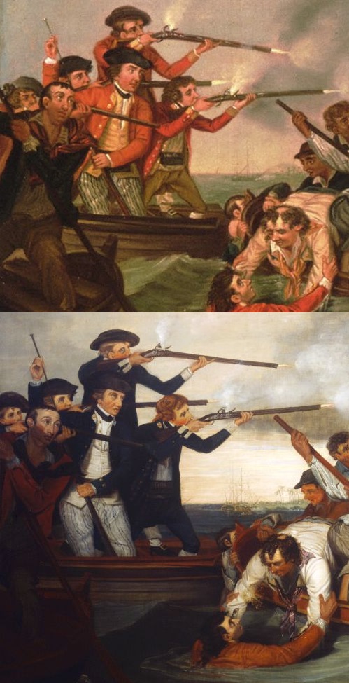 British Tars, 17401790 Death of Captain James Cook, 1783