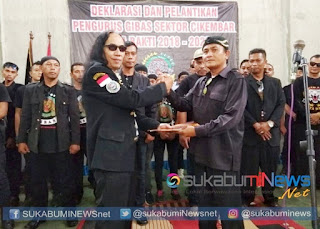 Ketua Gibas Sukabumi Raya Lantik Kepengurusan Gibas Sektor Cikembar