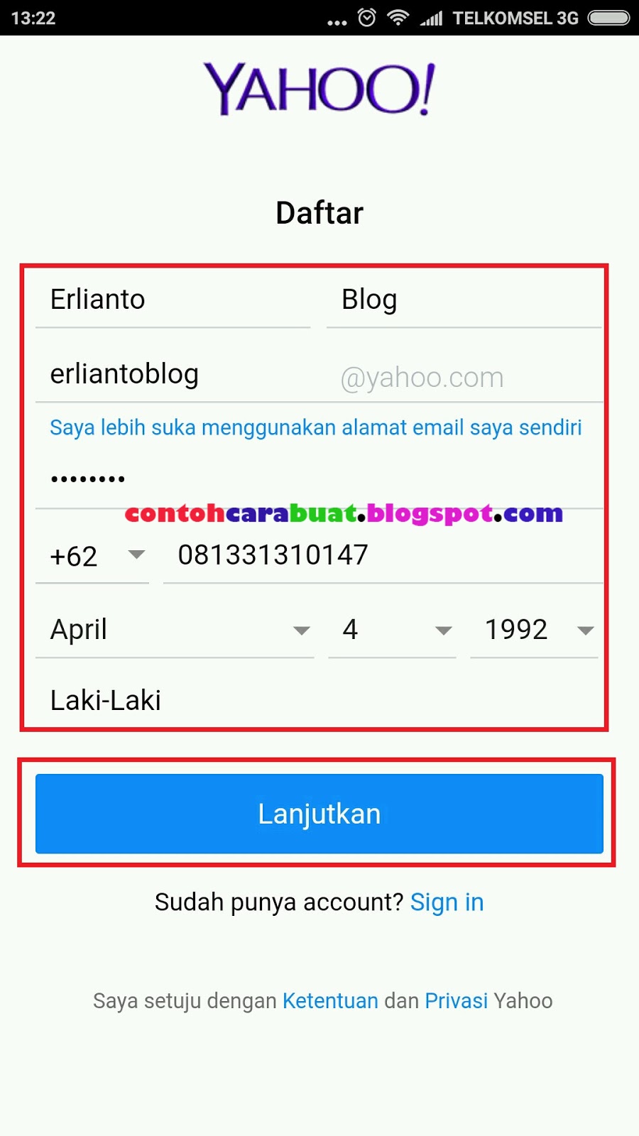 Daftar forex lewat hp