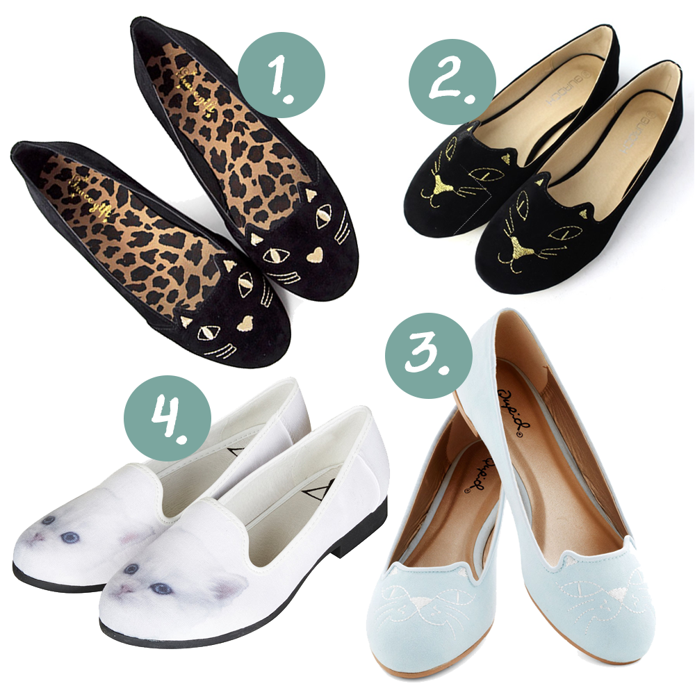 Dear Daffodils Kitty Flats and Knockoffs!