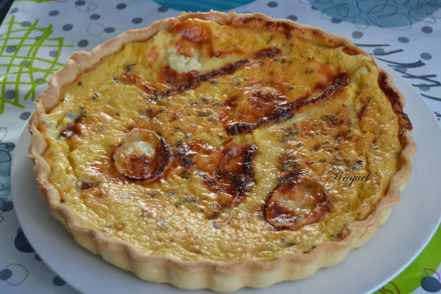 Quiche de seis quesos