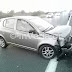 Ημαθία: Εκτροπή αυτοκινήτου με 2 επιβάτες μετά τον κόμβο Νησελίου στην Εγνατία Οδό (φώτο)