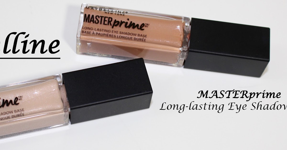 Maybelline Master Prime Long Lasting Eyeshadow Bases
