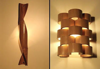 contoh lampu hias dari bambu