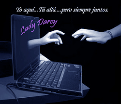 Tierno regalito de Lady Darcy.