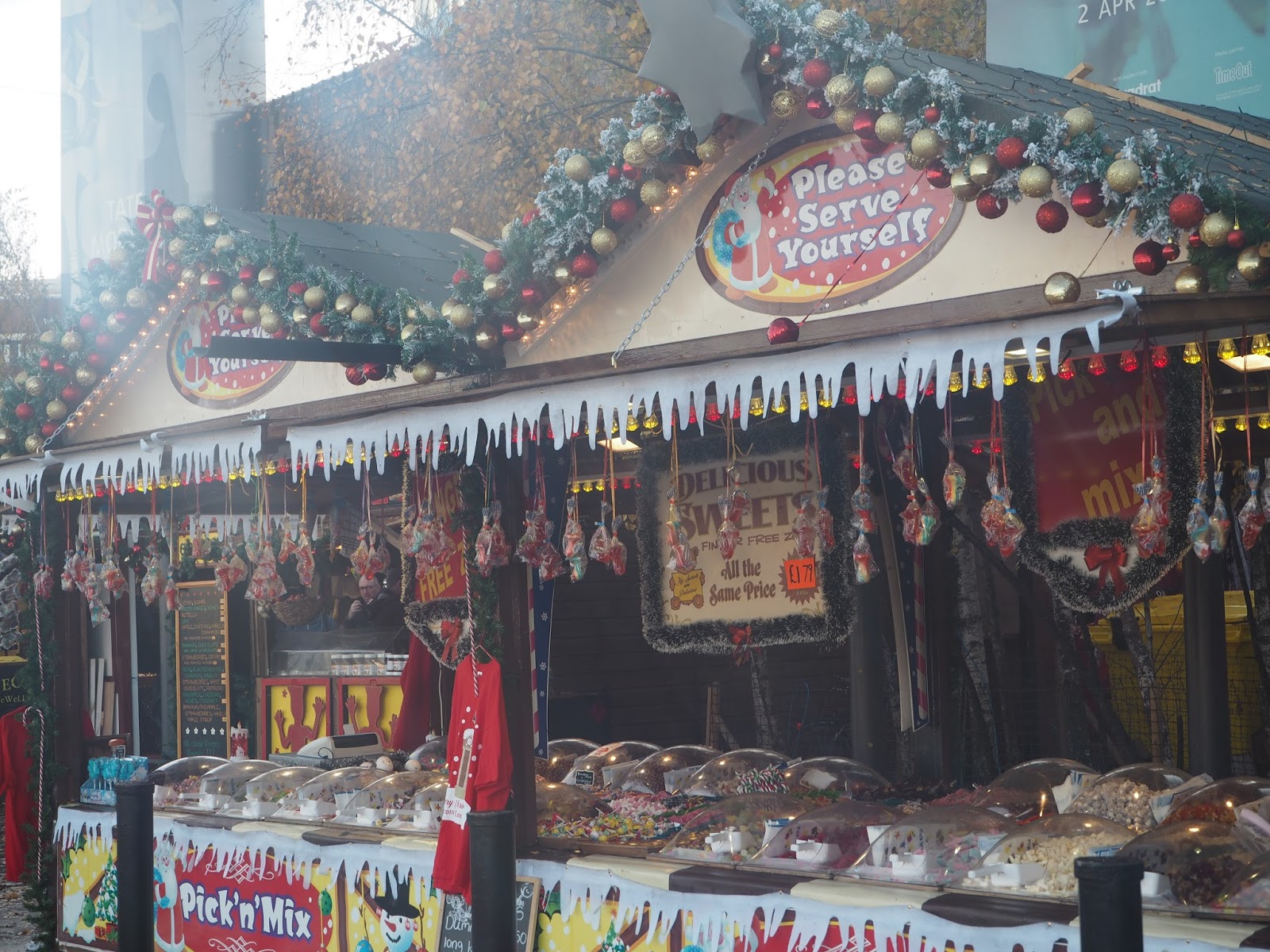 Christmas Market at the Tate Modern In Between Days