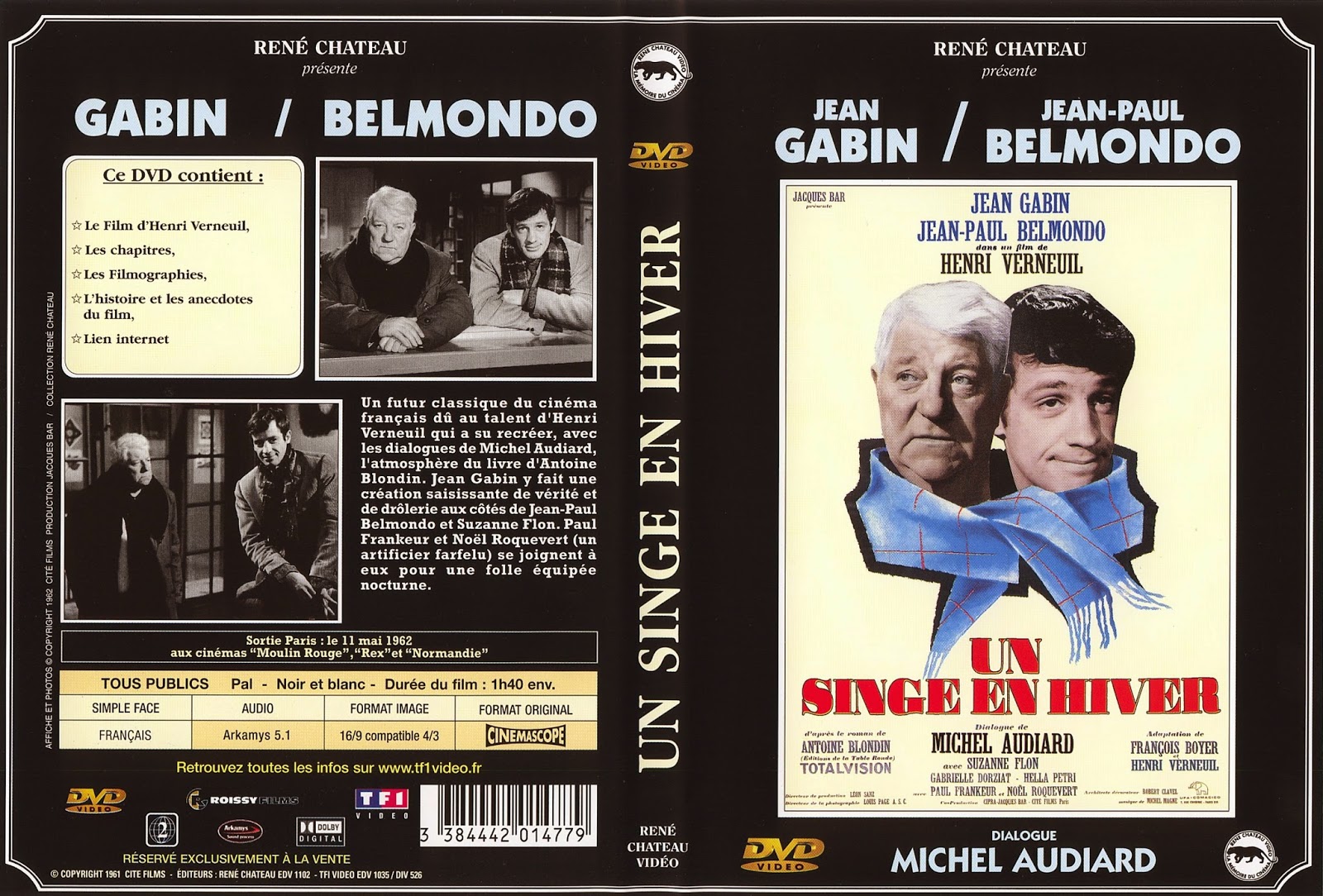 Un Singe En Hiver Film Complet Streaming Gratuit Affiches - Photos d'exploitation - Bandes annonces: Un singe en hiver