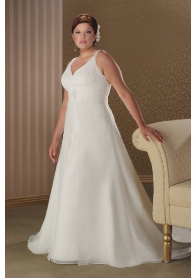 Fashion And Stylish Dresses Blog: Plus Size Wedding Dresses Can Also ...