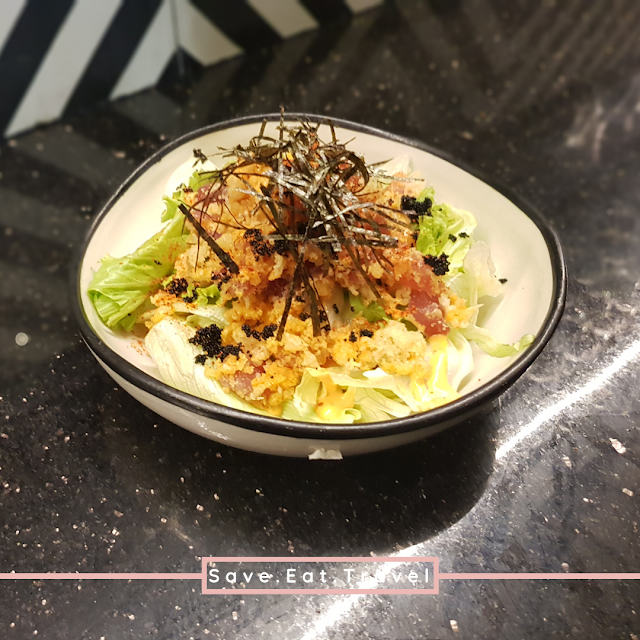 Soru Izakaya Spicy Maguro Salad