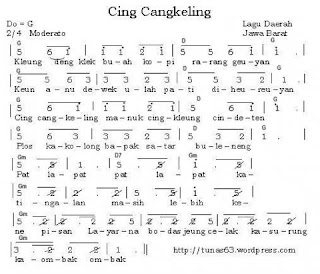Cing Cang Keling Lirik