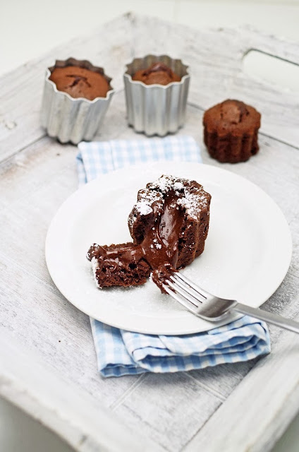 stuttgartcooking: Moelleux au Chocolat oder Schokoladen-Törtchen mit ... stuttgartcooking: Moelleux au Chocolat oder Schokoladen-Törtchen mit ...