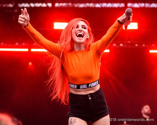 Lights at Yonge-Dundas Square on June 16, 2018 for NXNE 2018 Photo by John Ordean at One In Ten Words oneintenwords.com toronto indie alternative live music blog concert photography pictures photos