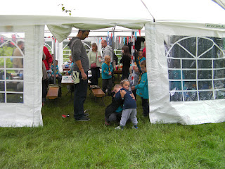 chandlers ford district campsite scout camp marquee and canteen