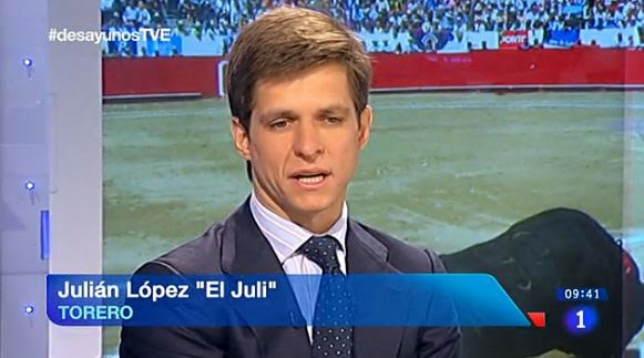 El torero El Juli fue entrevistado en Los Desayunos de TVE