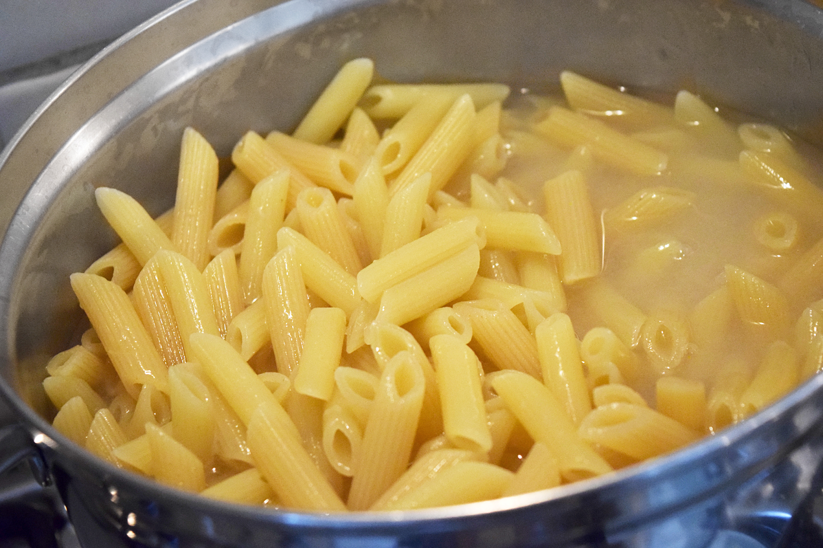 Recept Pasta carbonara met zalm La vie de Daphne