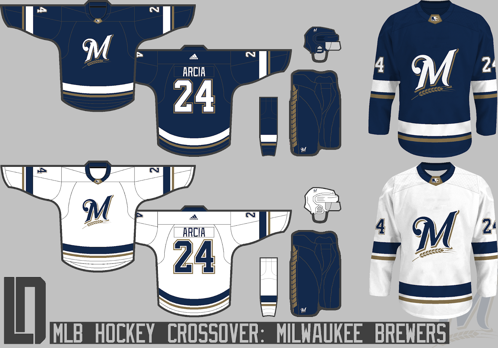 brewers hockey jersey