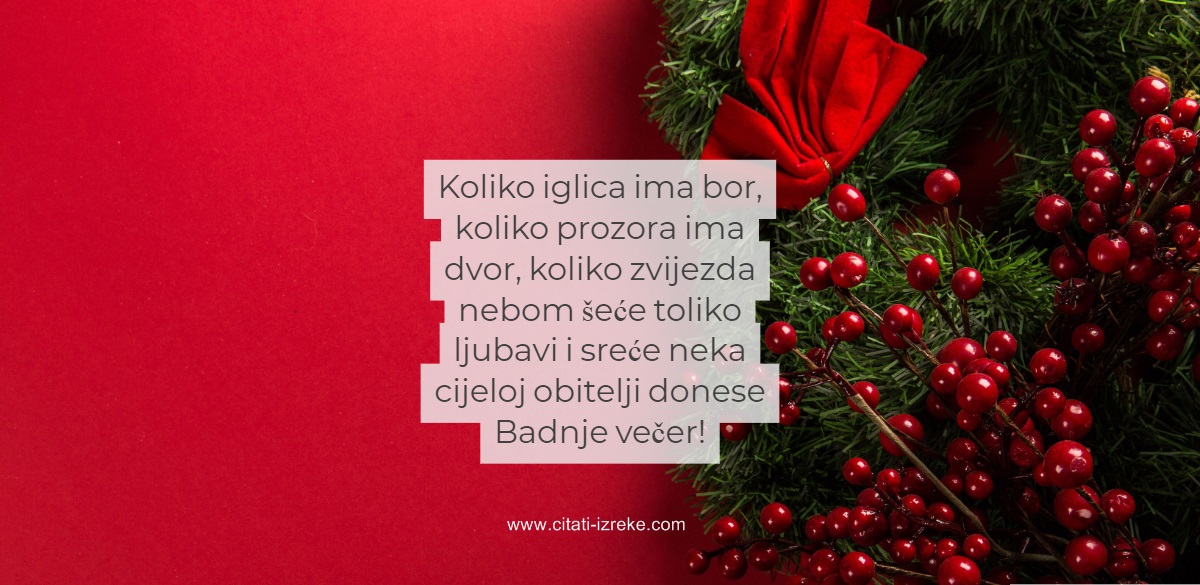 Najljepše Božićne čestitke sa slikama - Citati i Izreke sa slikama
