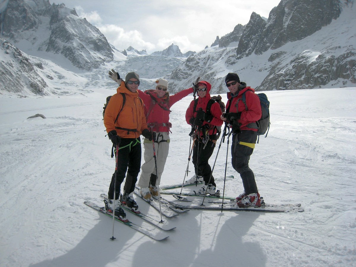 STEVE SWENSON'S BLOG: Chamonix - Skiing the Vallee Blanche