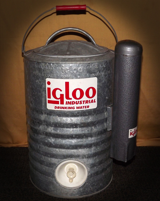 vintage igloo water cooler
