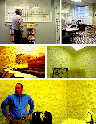 Arte y diseño con post its Arte y diseño con post its