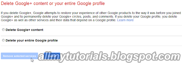 Delete Google Plus Account Delete Google Plus Account