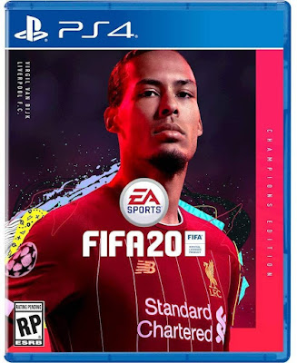 Fifa 20 Game Cover Ps4 Champions Edition