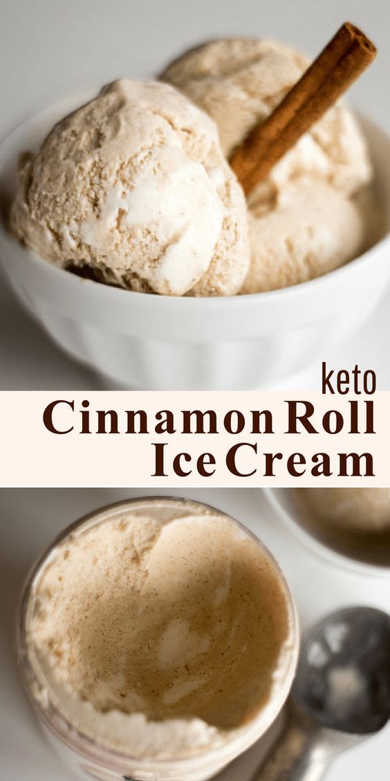 CINNAMON ROLL ICE CREAM W A CREAM CHEESE SWIRL Family Meal Recipes