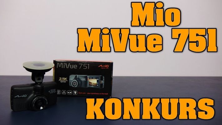 Wygraj kamerkę samochodową Mio MiVue 751 Konkurs