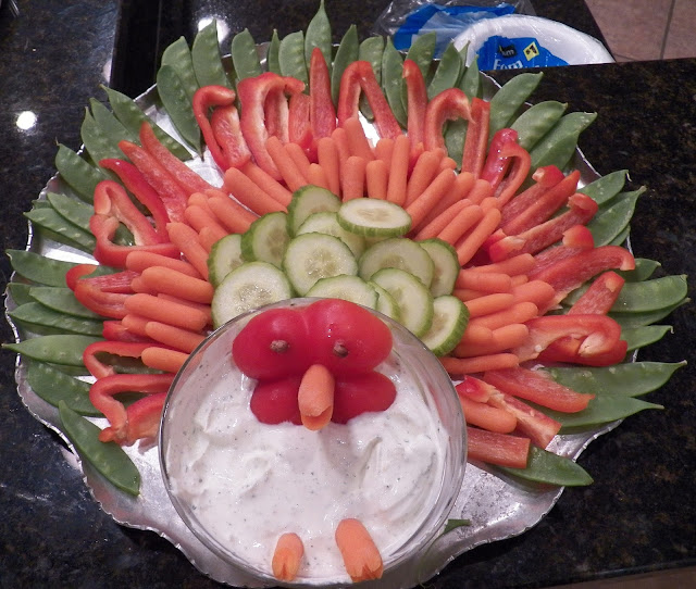 Turkey Vegetable Platter