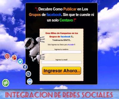 Paginas de Captura publicidad facebook Nicho de mercado publicidad facebook