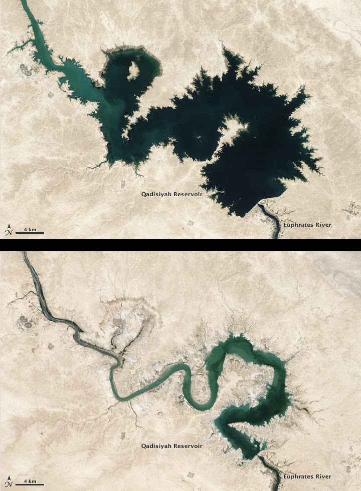 LINGUAGEM GEOGRÁFICA: RIO EUFRATES E O SEU LEITO