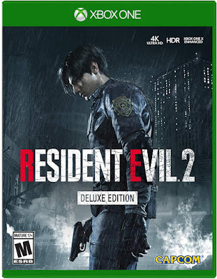 Resident Evil 2 Game Cover Xbox One Deluxe Edition