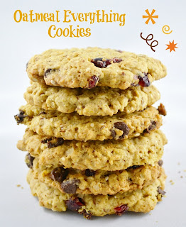 Oatmeal Everything Cookies - My Fave Vegan Oatmeal Cookies!