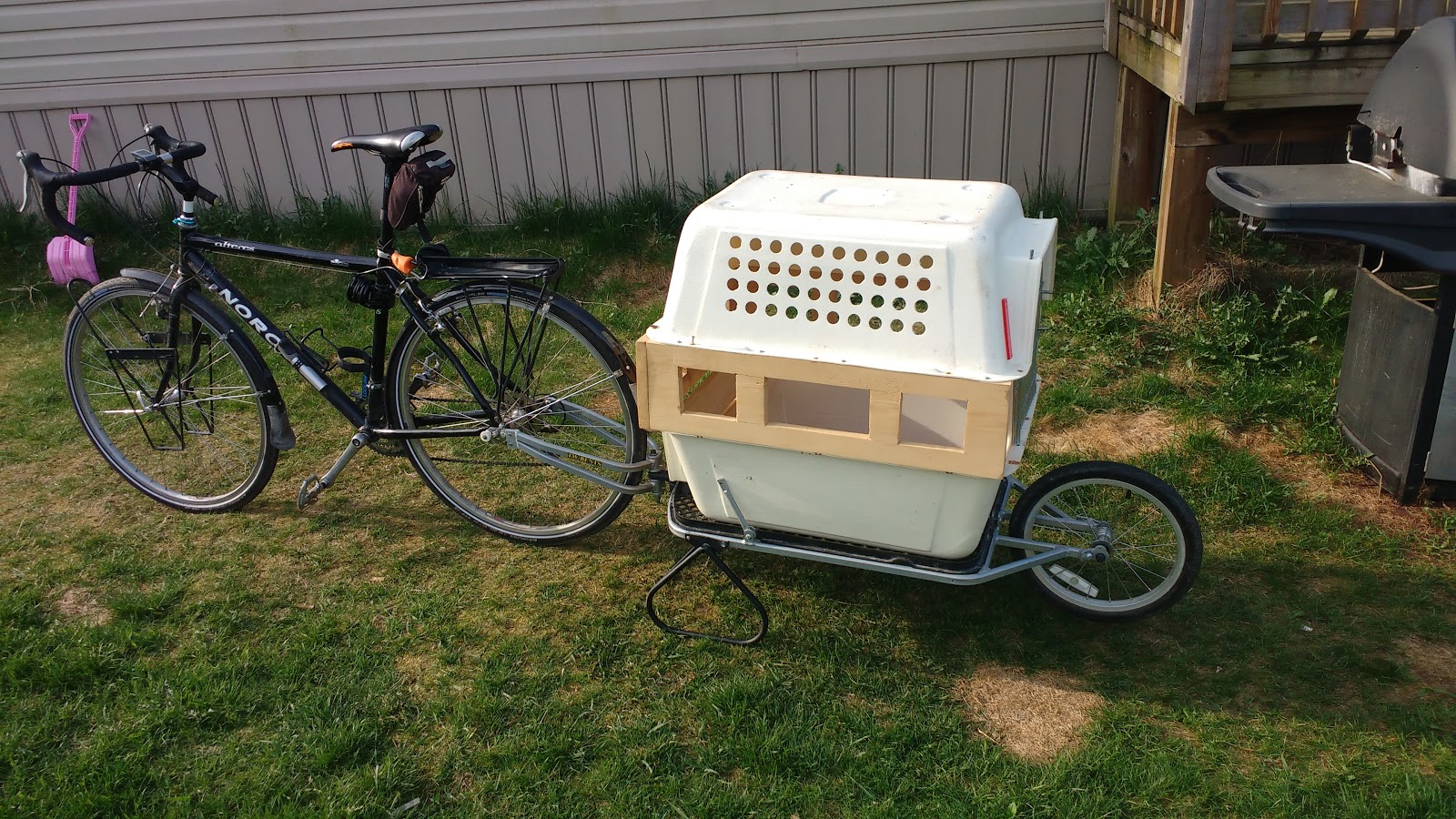 tw bents bike trailer