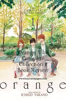 book review, book reviews, friendship, love, manga, manga review, orange, romance, series review, time travel,
