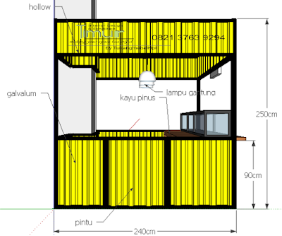 desain booth makanan di solo