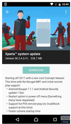 Sony Pushed Out The Android 7.1.1 Nougat Concept Build For Xperia X