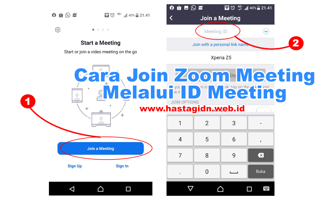 Cara Join Zoom Meeting Menggunkan Melalui ID Meeting Cara Join Zoom Meeting Menggunkan Melalui ID Meeting