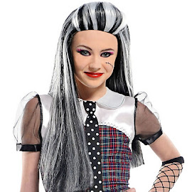 Monster High Party City Frankie Stein Wig Child Costume