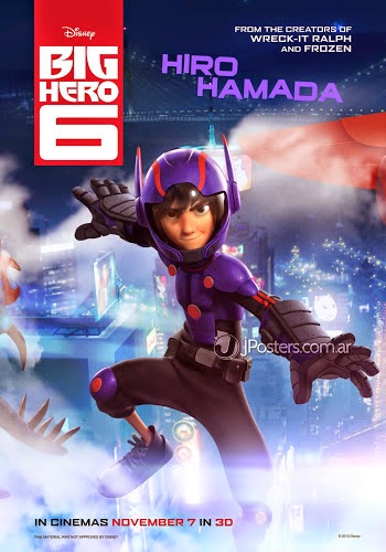 Big Hero 6 2014 HDRIp 480p 300mb Esub