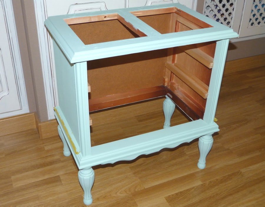 restaurar-mesita de noche-vintage-chalk paint