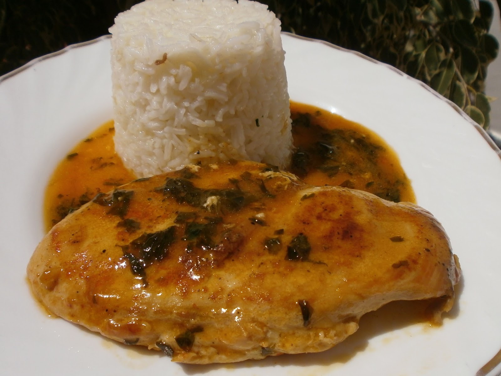 Luzmary y sus recetas caseras POLLO AL LIMÓN CON ARROZ