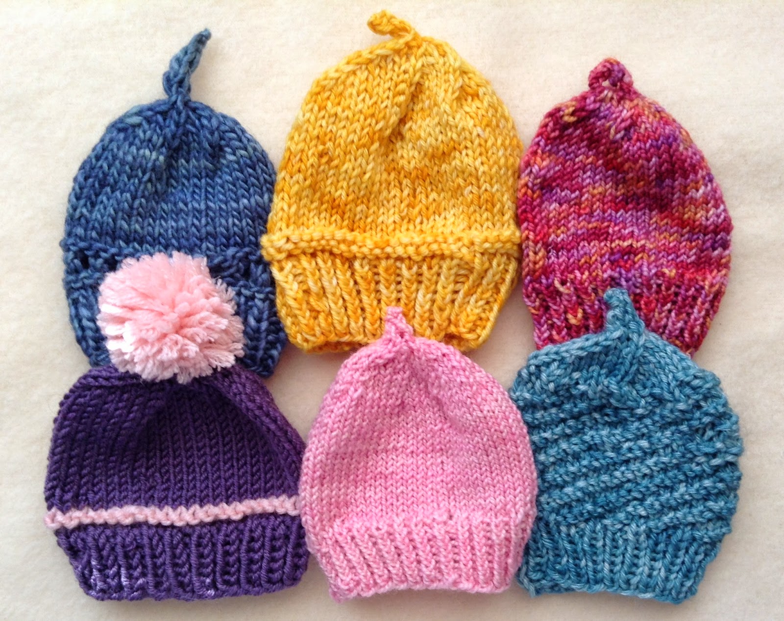 Knitting for Peace: Preemie Hats V