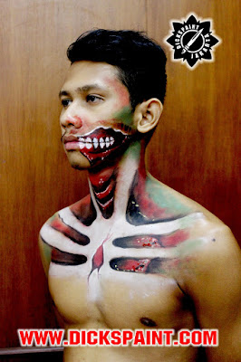 make up zombie jakarta