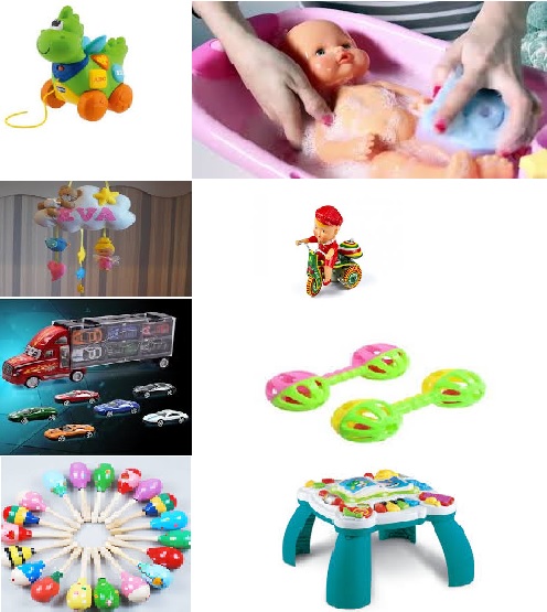 baby toys names